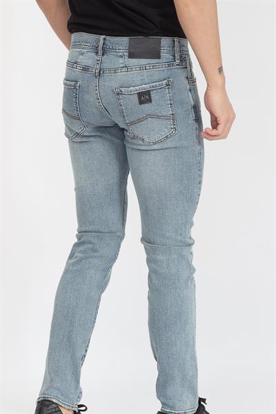Armani Exchange Erkek Jean Pantolon Mavi