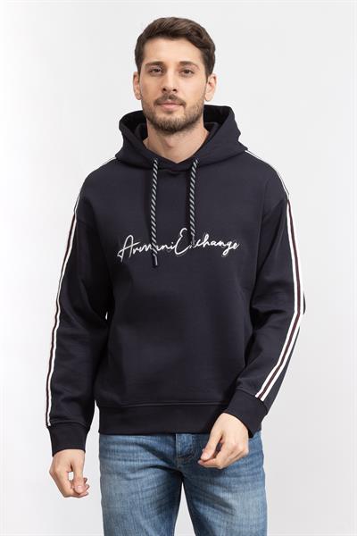 Armani Exchange Erkek Kapüşonlu Sweatshirt