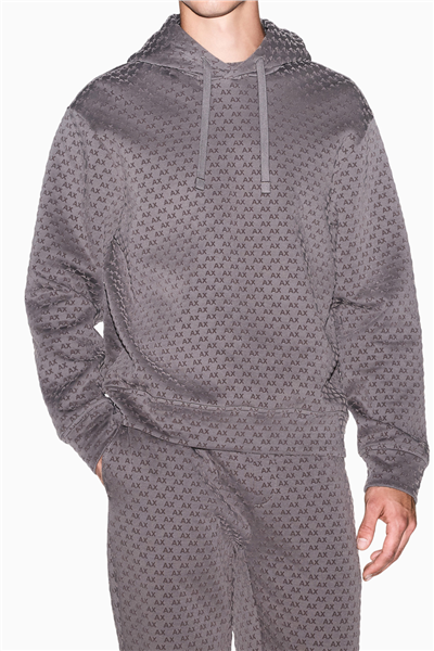Armani Exchange Erkek Kapüşonlu Sweatshirt