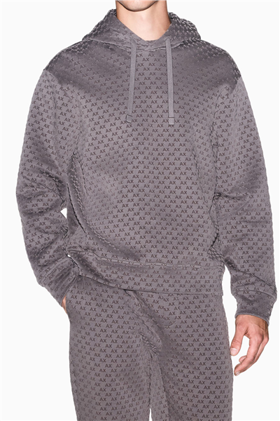 Armani Exchange Erkek Kapüşonlu Sweatshirt