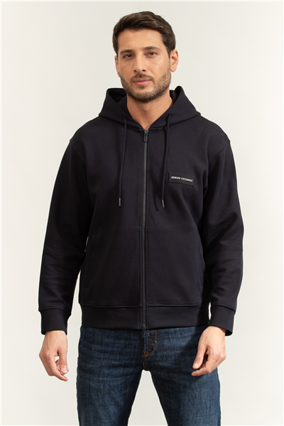Armani Exchange Erkek Kapüşonlu Sweatshirt