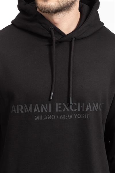 Armani Exchange Erkek Kapüşonlu Sweatshirt