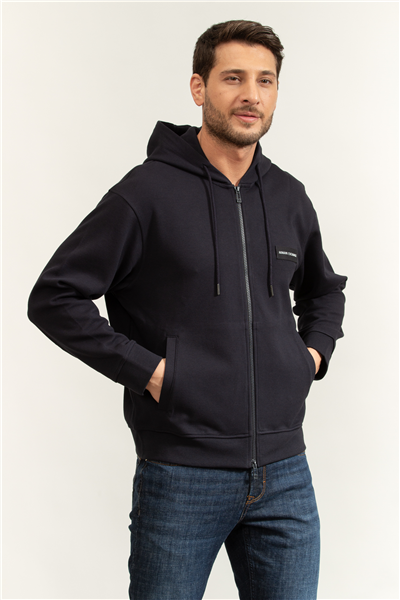 Armani Exchange Erkek Kapüşonlu Sweatshirt