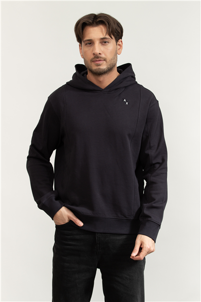 Armani Exchange Erkek Kapüşonlu Sweatshirt