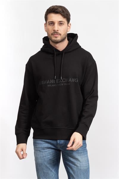 Armani Exchange Erkek Kapüşonlu Sweatshirt