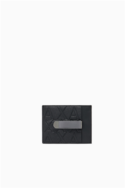 Armani Exchange Erkek Kartlık Siyah