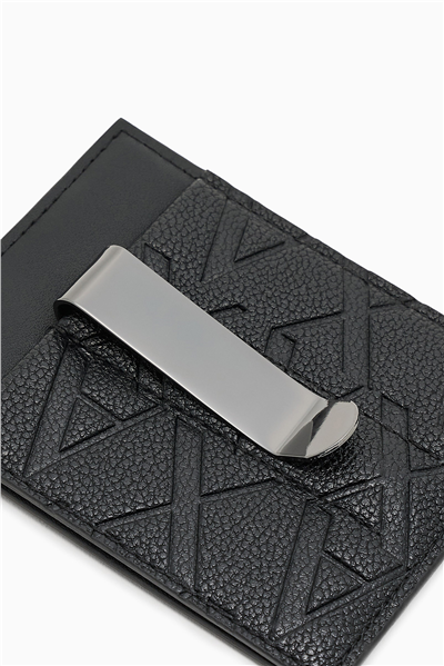 Armani Exchange Erkek Kartlık Siyah