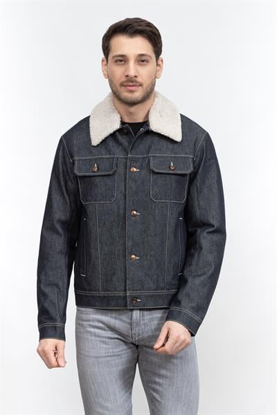 Armani Exchange Erkek Mont Mavi