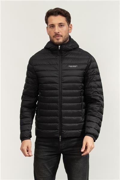 Armani Exchange Erkek Mont Siyah
