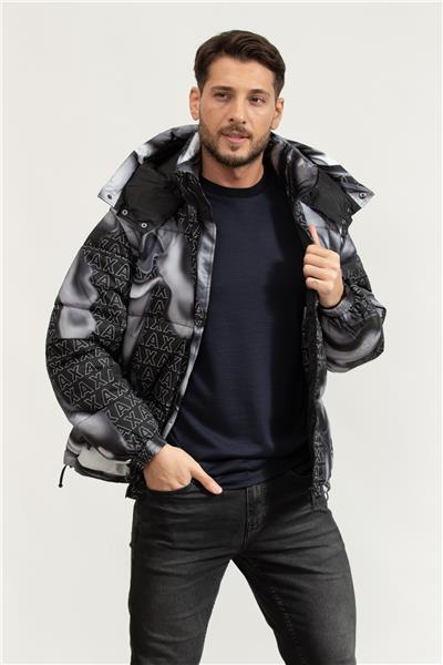 Armani Exchange Erkek Mont Siyah