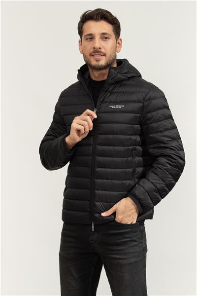 Armani Exchange Erkek Mont Siyah