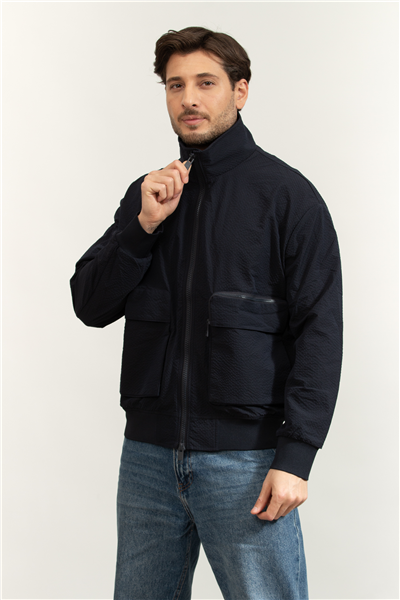 Armani Exchange Erkek Mont Lacivert