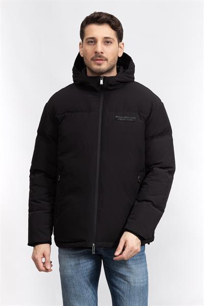 Armani Exchange Erkek Mont Siyah