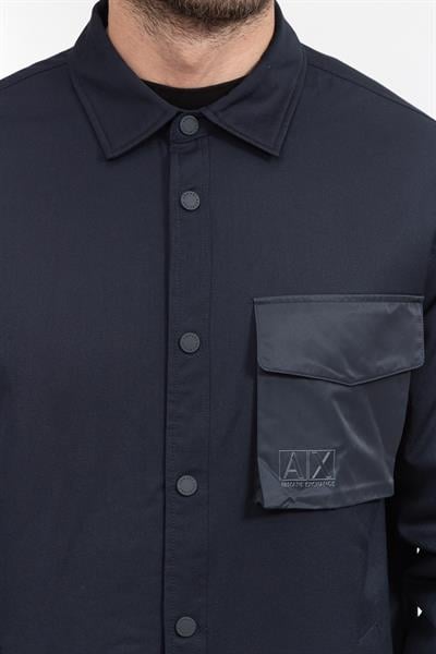 Armani Exchange Erkek Mont Lacivert