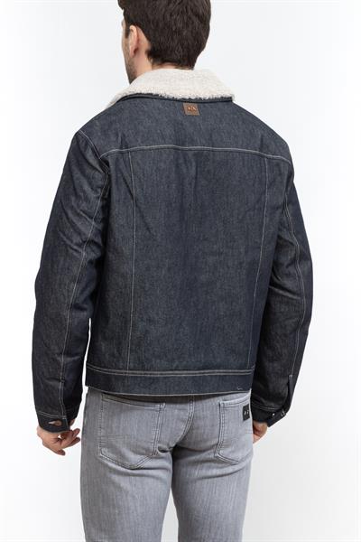 Armani Exchange Erkek Mont Mavi