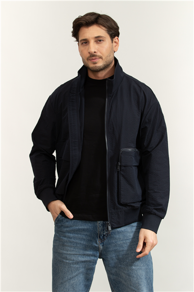 Armani Exchange Erkek Mont Lacivert