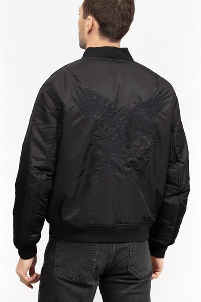 Armani Exchange Erkek Mont Siyah