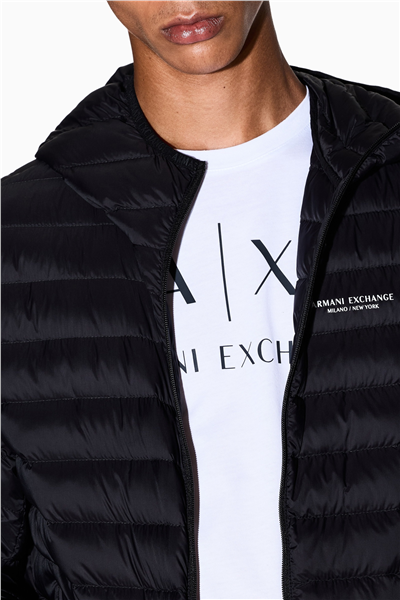 Armani Exchange Erkek Mont Siyah