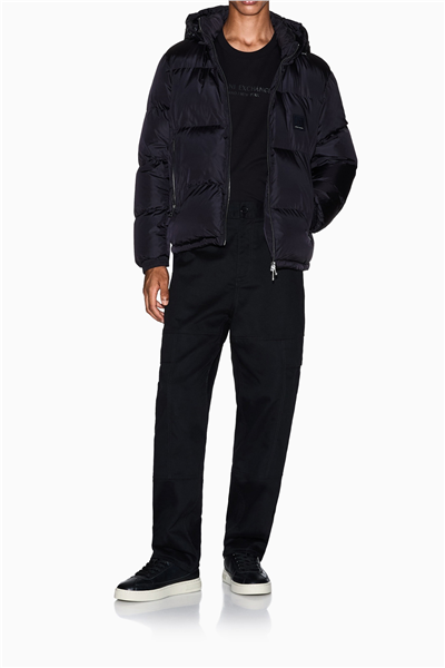Armani Exchange Erkek Mont Siyah