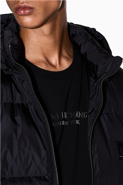 Armani Exchange Erkek Mont Siyah