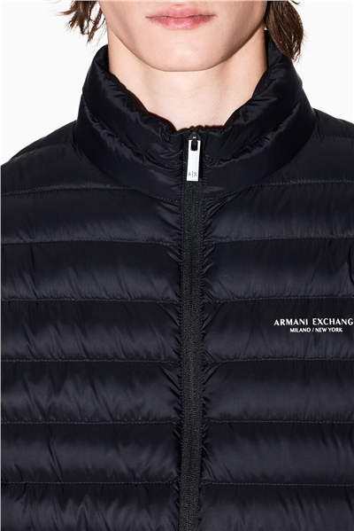 Armani Exchange Erkek Mont Siyah