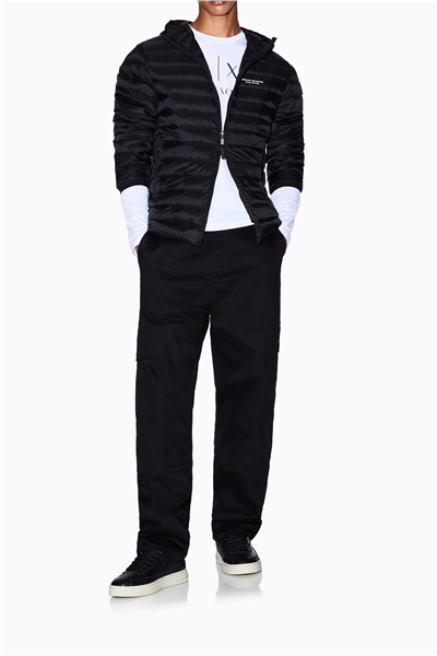 Armani Exchange Erkek Mont Siyah