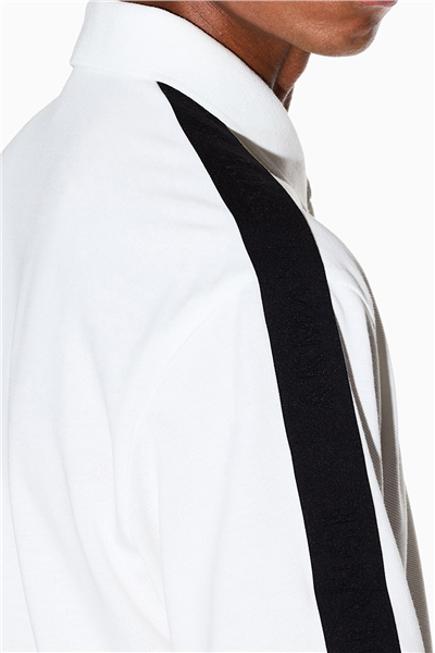 Armani Exchange Erkek Polo Yaka T-Shirt Beyaz