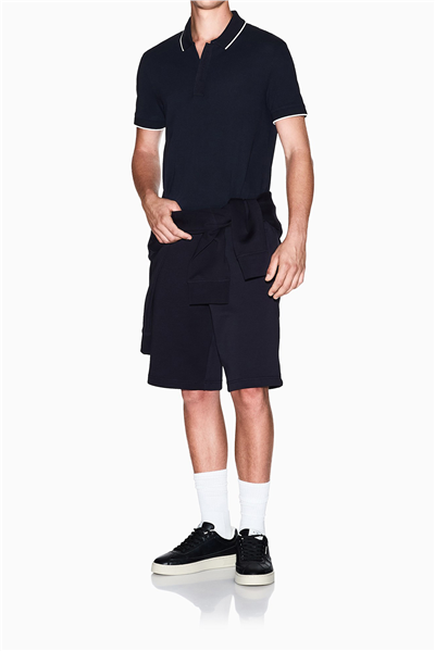 Armani Exchange Erkek Polo Yaka T-Shirt Lacivert