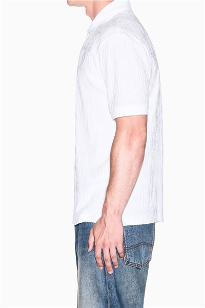 Armani Exchange Erkek Polo Yaka T-Shirt Beyaz