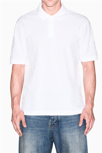 Armani Exchange Erkek Polo Yaka T-Shirt Beyaz