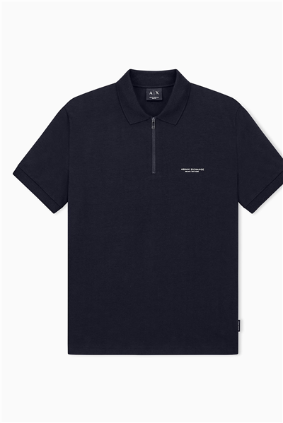 Armani Exchange Erkek Polo Yaka T-Shirt Lacivert