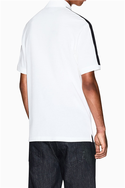 Armani Exchange Erkek Polo Yaka T-Shirt Beyaz