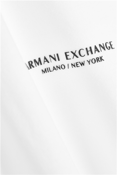 Armani Exchange Erkek Polo Yaka T-Shirt Beyaz