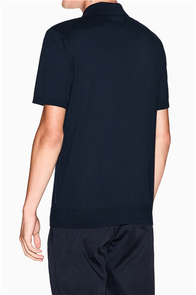 Armani Exchange Erkek Polo Yaka T-Shirt Lacivert
