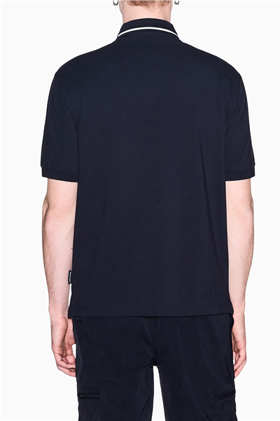 Armani Exchange Erkek Polo Yaka T-Shirt Lacivert