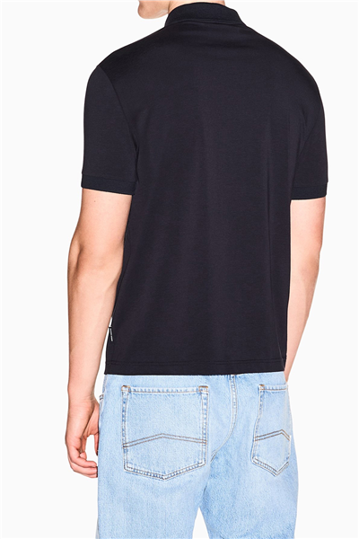 Armani Exchange Erkek Polo Yaka T-Shirt Lacivert