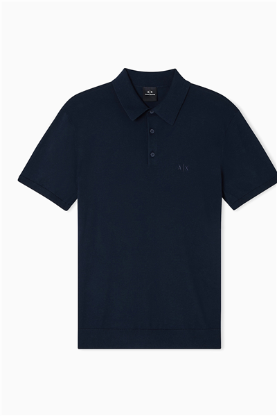 Armani Exchange Erkek Polo Yaka T-Shirt Lacivert