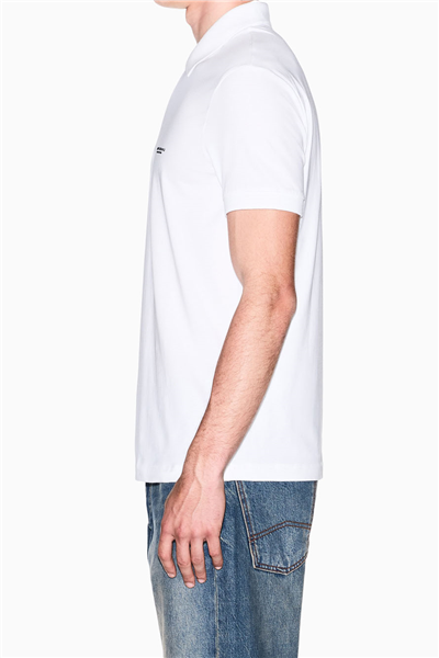 Armani Exchange Erkek Polo Yaka T-Shirt Beyaz