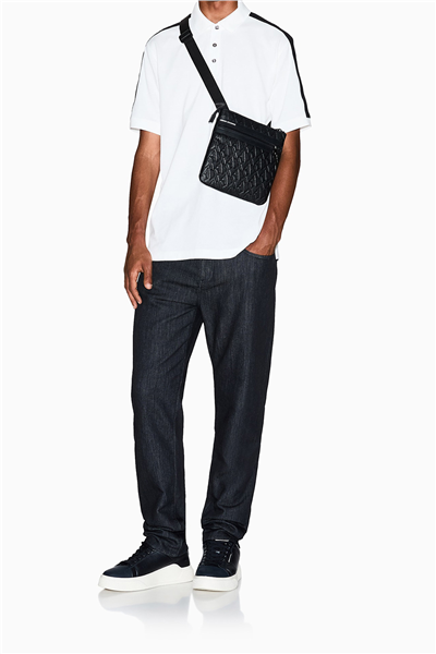 Armani Exchange Erkek Polo Yaka T-Shirt Beyaz