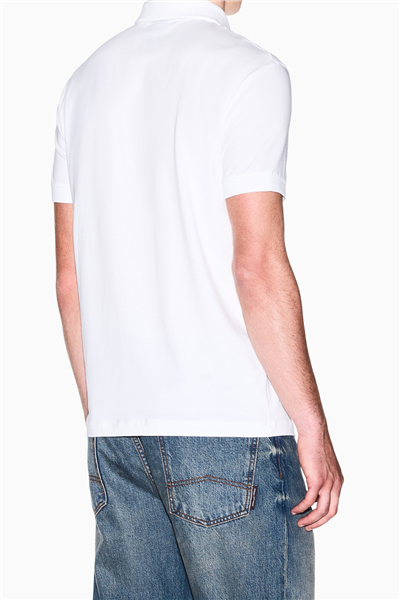 Armani Exchange Erkek Polo Yaka T-Shirt Beyaz