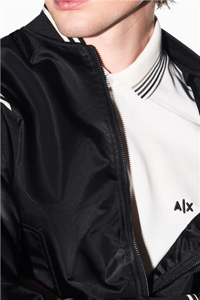 Armani Exchange Erkek Polo Yaka T-Shirt Beyaz