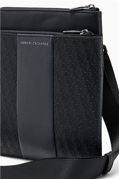 Armani Exchange Erkek Reporter Çanta Siyah