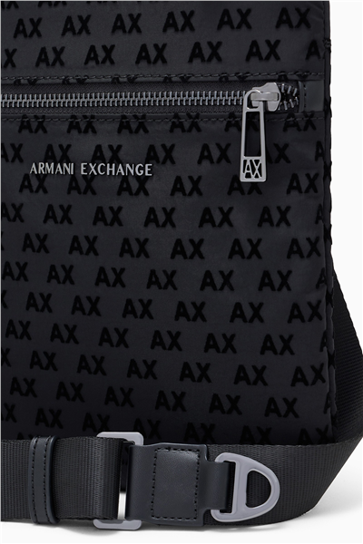 Armani Exchange Erkek Reporter Çanta Siyah
