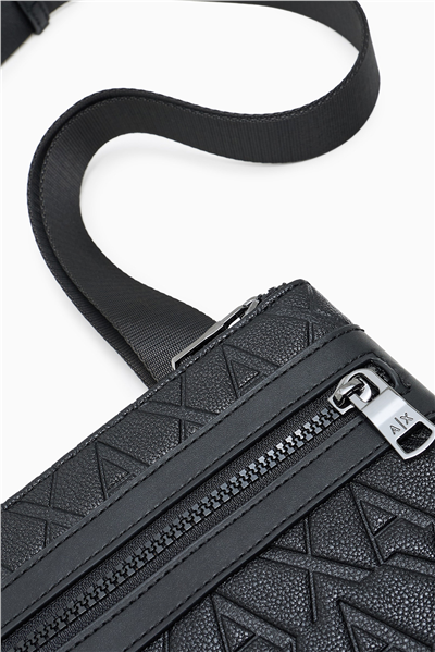 Armani Exchange Erkek Reporter Çanta Siyah
