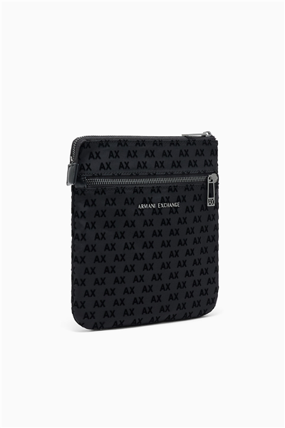 Armani Exchange Erkek Reporter Çanta Siyah
