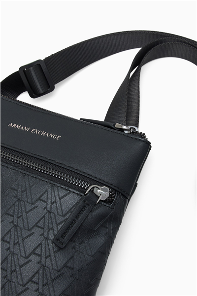 Armani Exchange Erkek Reporter Çanta Siyah