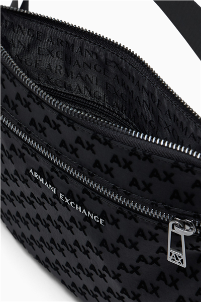Armani Exchange Erkek Reporter Çanta Siyah