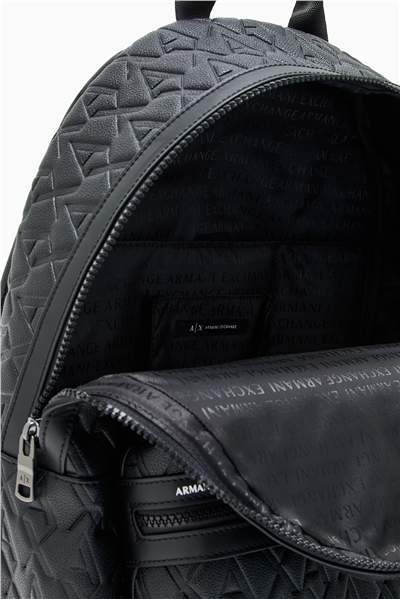 Armani Exchange Erkek Sırt Çantası Siyah