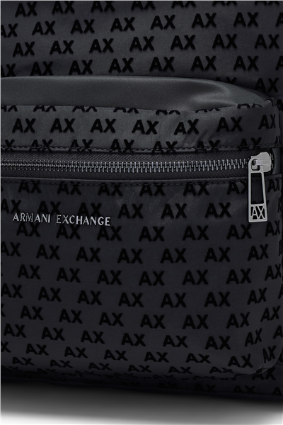 Armani Exchange Erkek Sırt Çantası Siyah