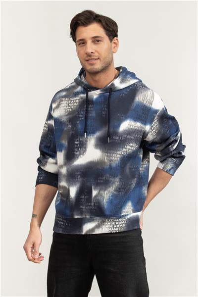 Armani Exchange Erkek Sweatshirt Lacivert